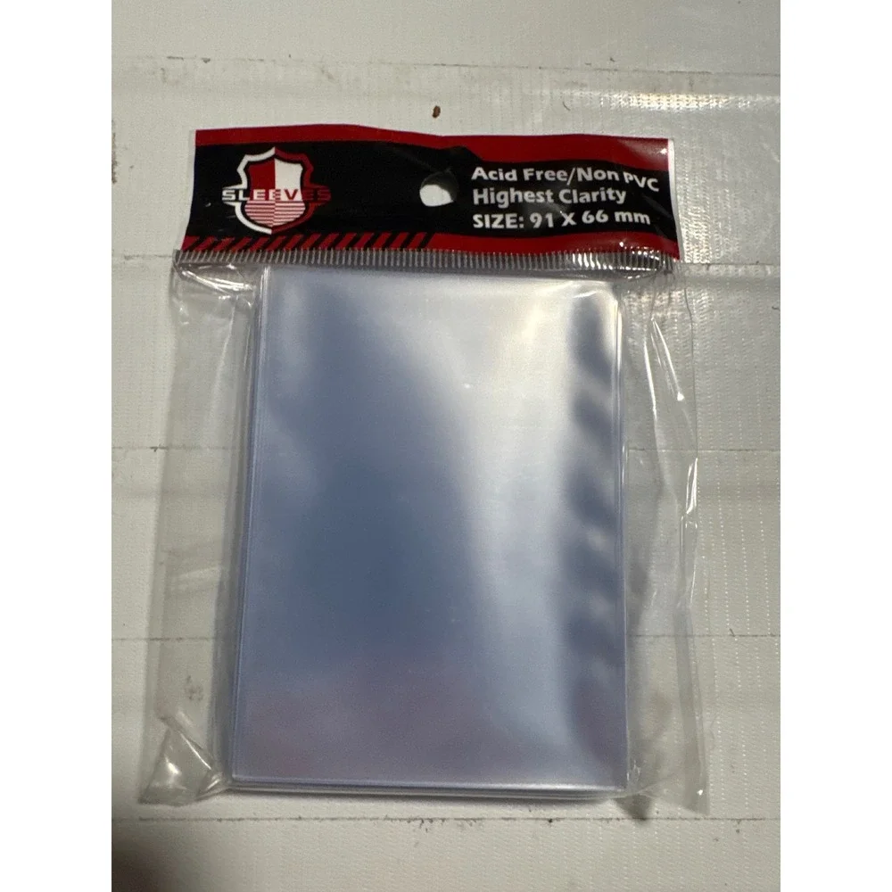 8 Bags of Sleeves Card Protectors &‎ 9-Pocket Pages Clear 91x66mm Acid Free